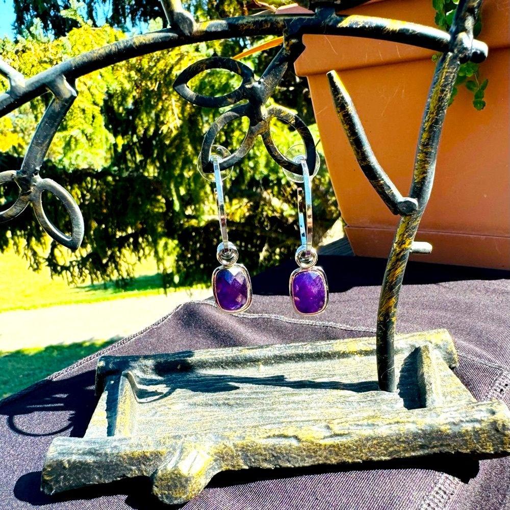 Award winning earrings by the Danish design team, DYRBERG/KERN.
